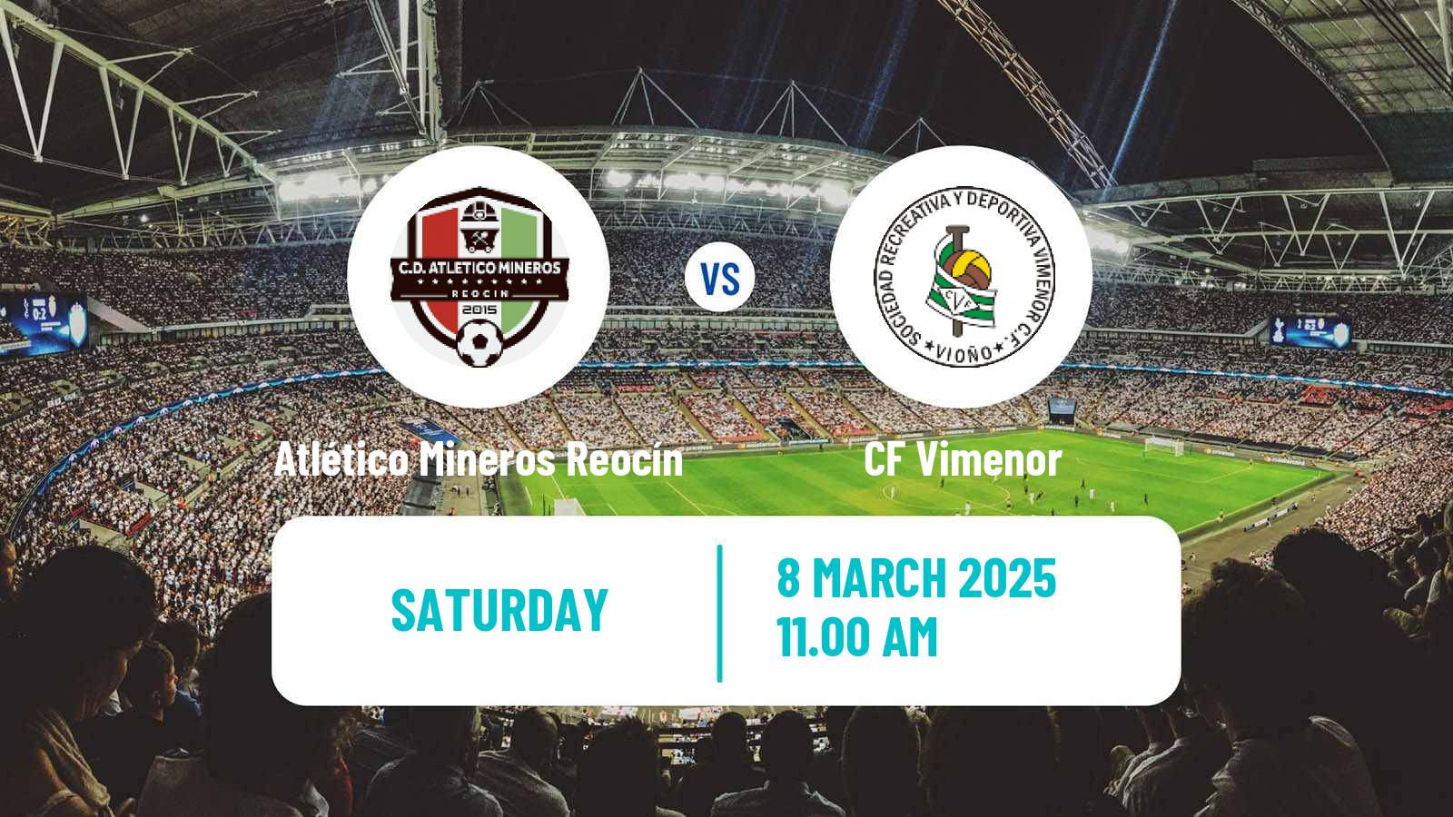 Soccer Spanish Tercera RFEF - Group 3 Atlético Mineros Reocín - Vimenor