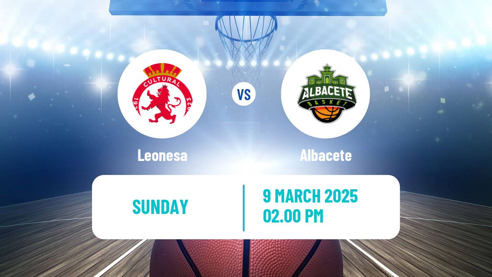 Basketball Spanish LEB Plata Leonesa - Albacete