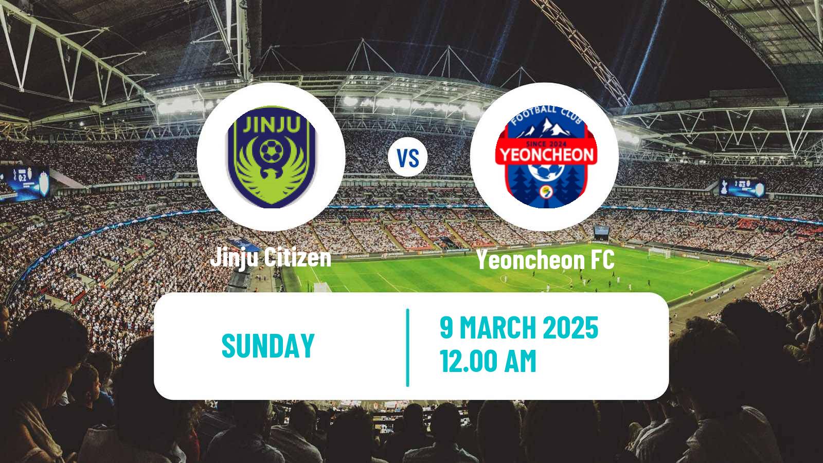 Soccer South Korean Cup Jinju Citizen - Yeoncheon