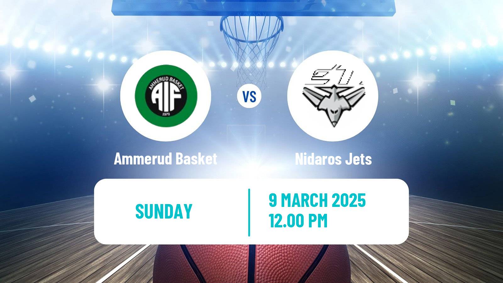 Basketball Norwegian BLNO Ammerud Basket - Nidaros Jets