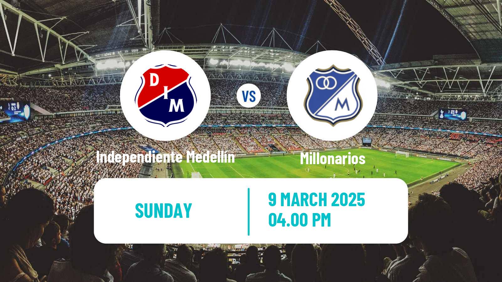 Soccer Colombian Liga Women Independiente Medellín - Millonarios