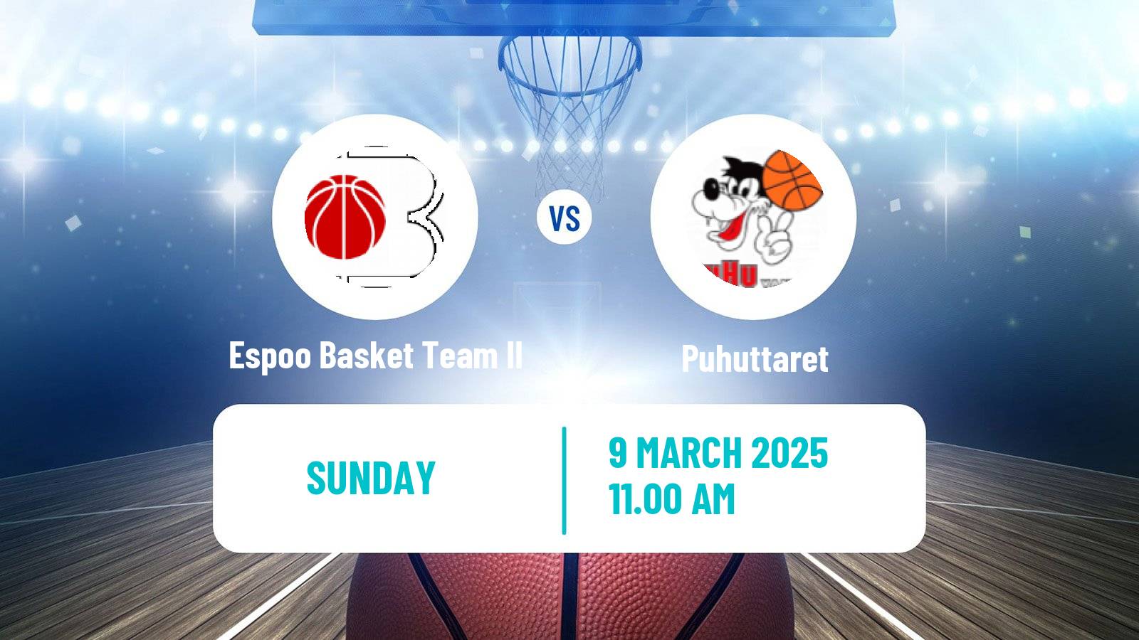 Basketball Finnish I Divisioona Basketball Women Espoo Basket Team II - Puhuttaret