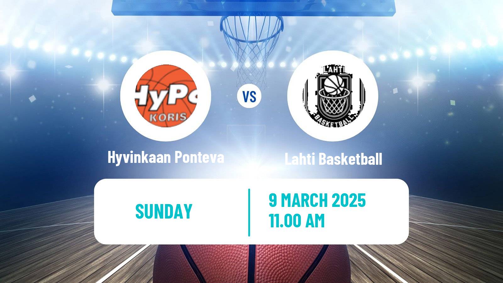 Basketball Finnish I Divisioona Basketball Women Hyvinkaan Ponteva - Lahti Basketball