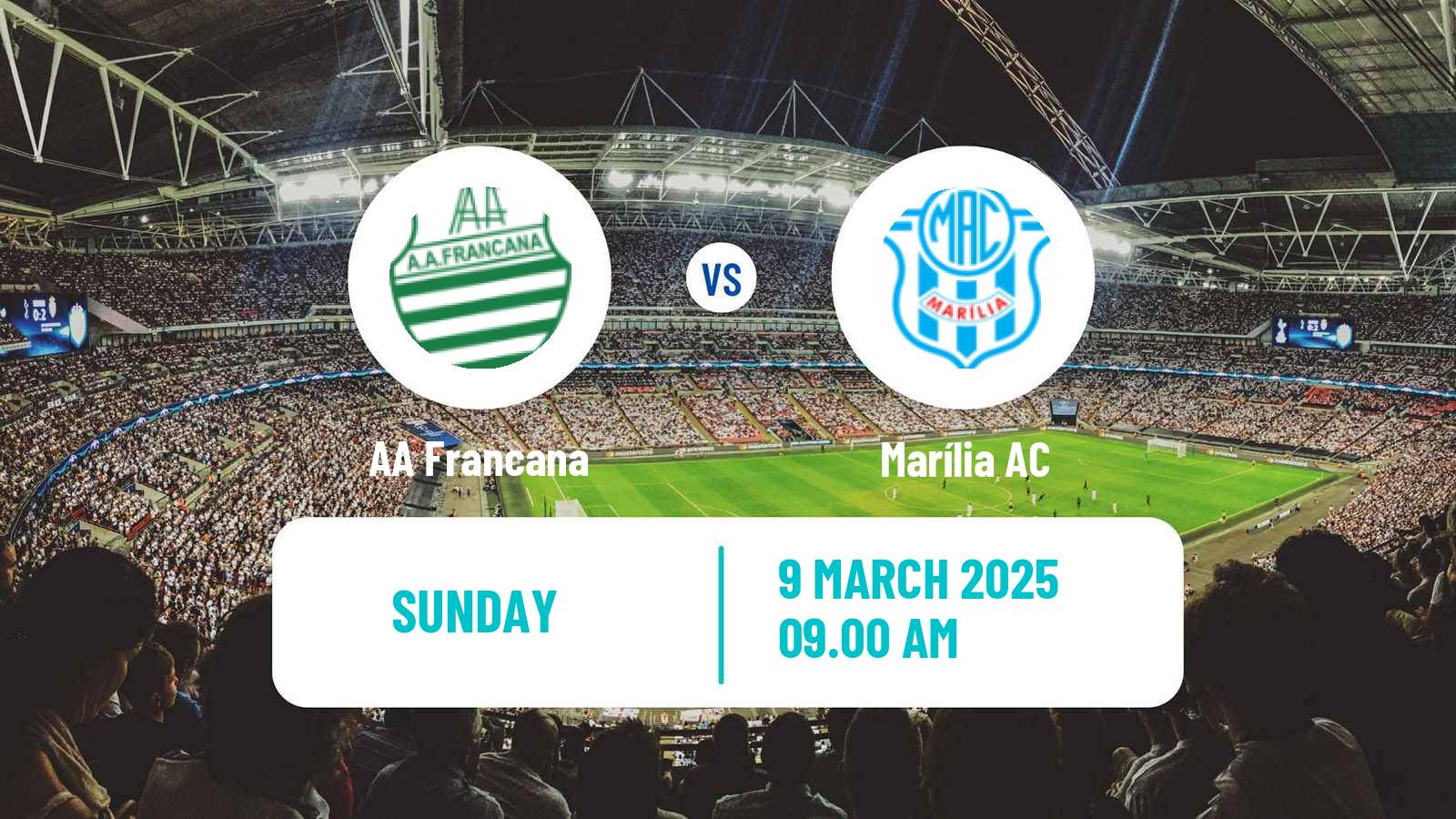 Soccer Brazilian Campeonato Paulista A3 Francana - Marília