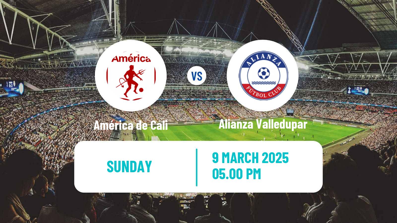 Soccer Colombian Liga Women América de Cali - Alianza Valledupar