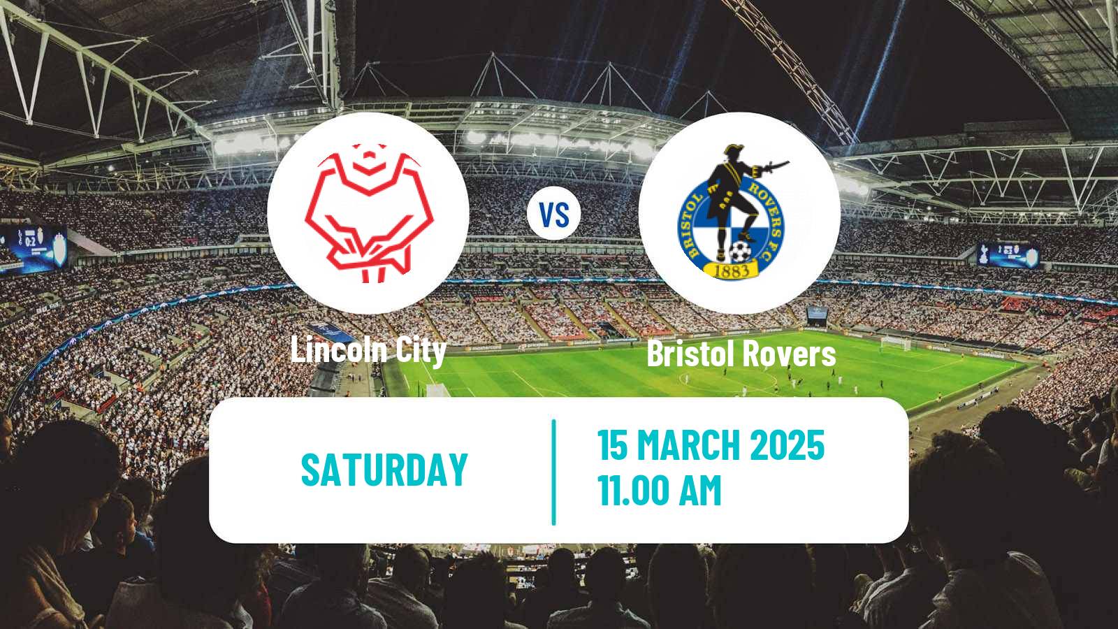 Soccer English League One Lincoln City - Bristol Rovers