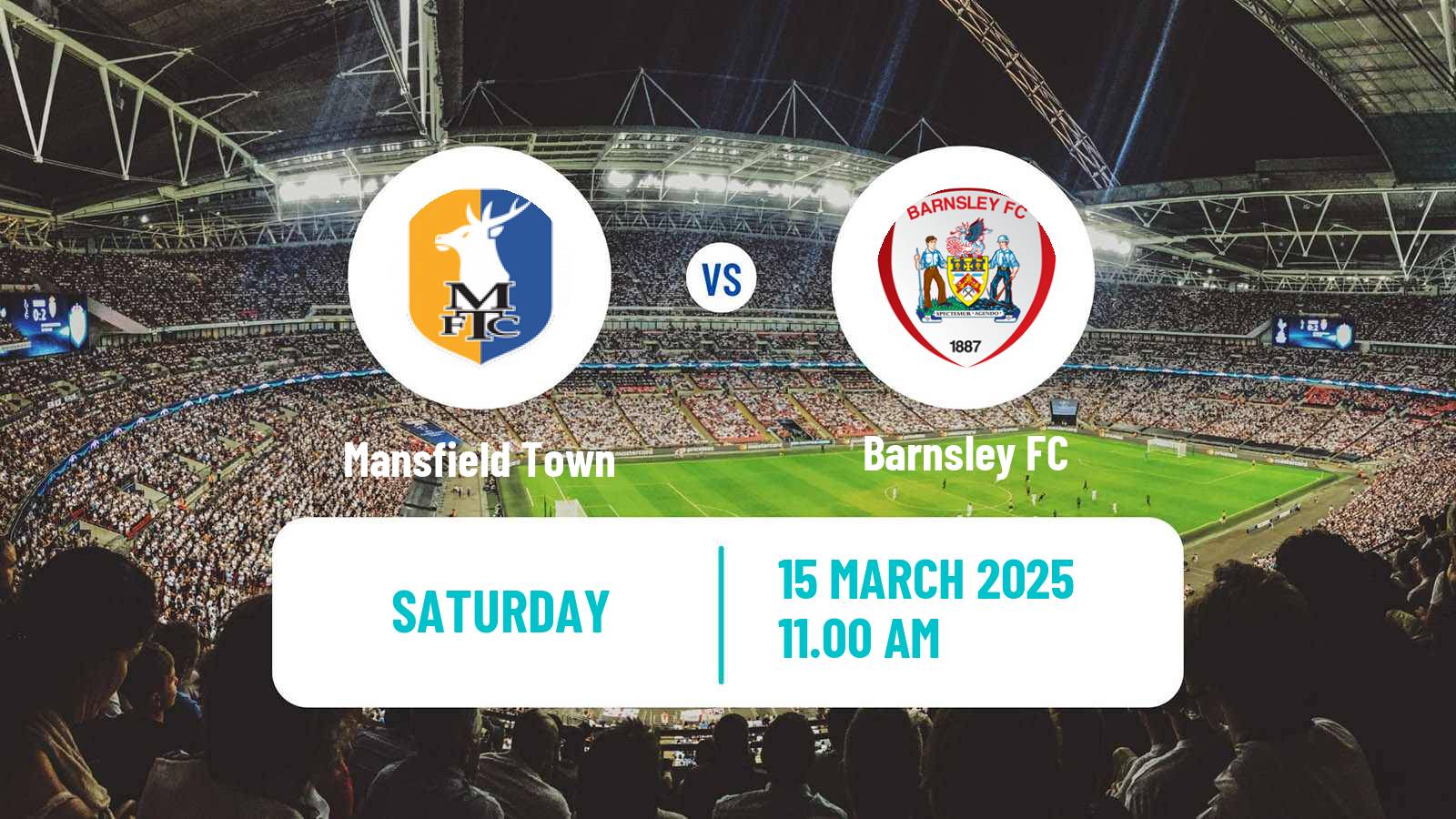 Soccer English League One Mansfield Town - Barnsley