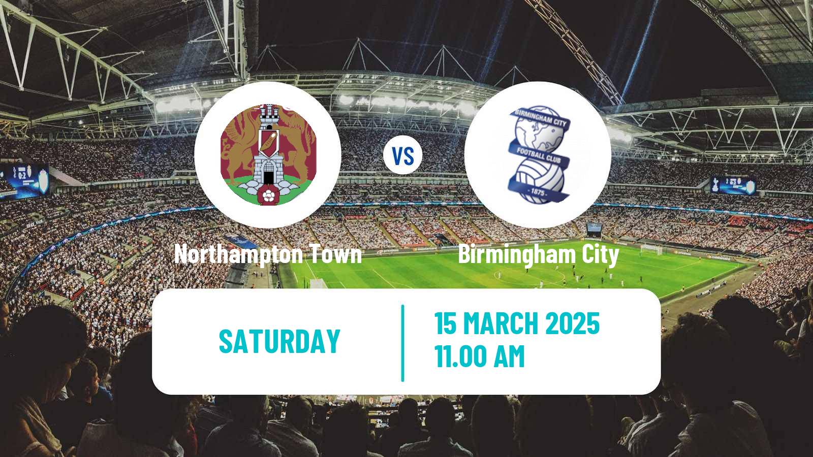 Soccer English League One Northampton Town - Birmingham City