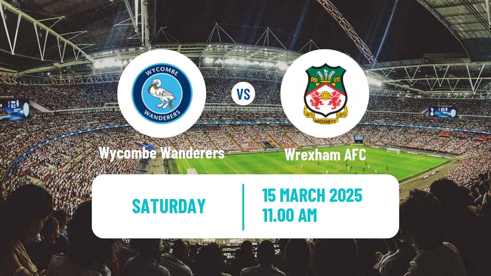 Soccer English League One Wycombe Wanderers - Wrexham