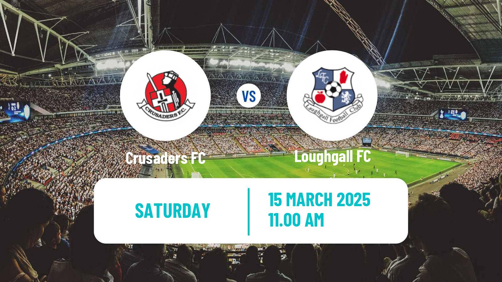 Soccer Northern Irish Premiership Crusaders - Loughgall