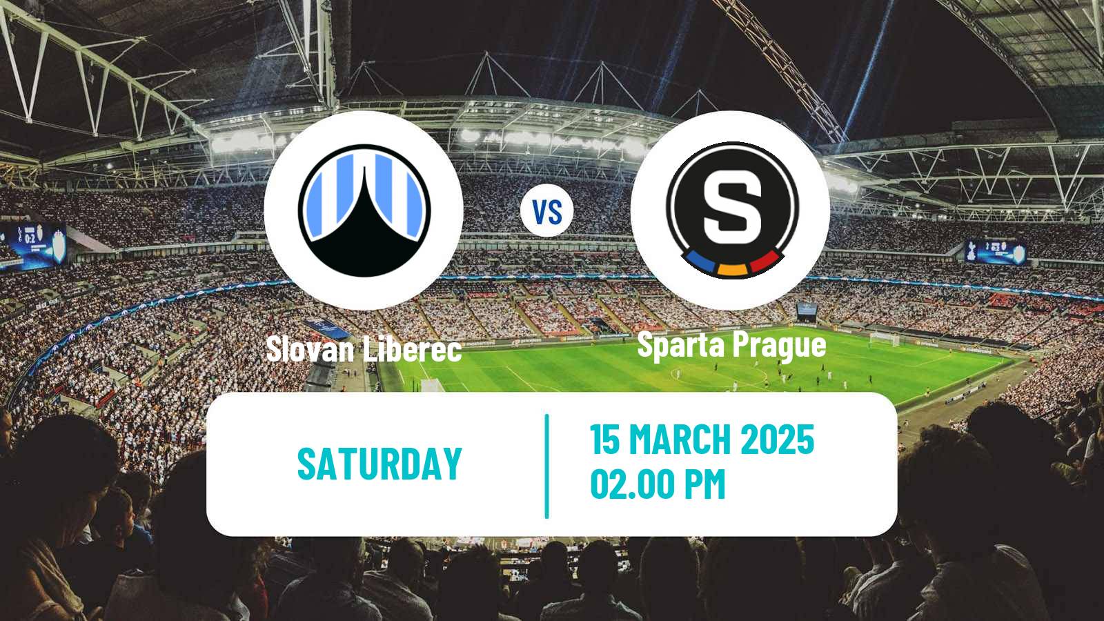 Soccer Czech 1 Liga Slovan Liberec - Sparta Prague
