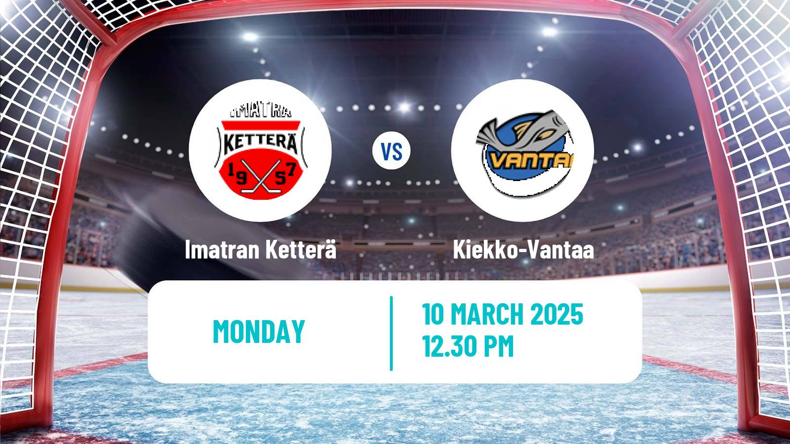 Hockey Finnish Mestis Imatran Ketterä - Kiekko-Vantaa