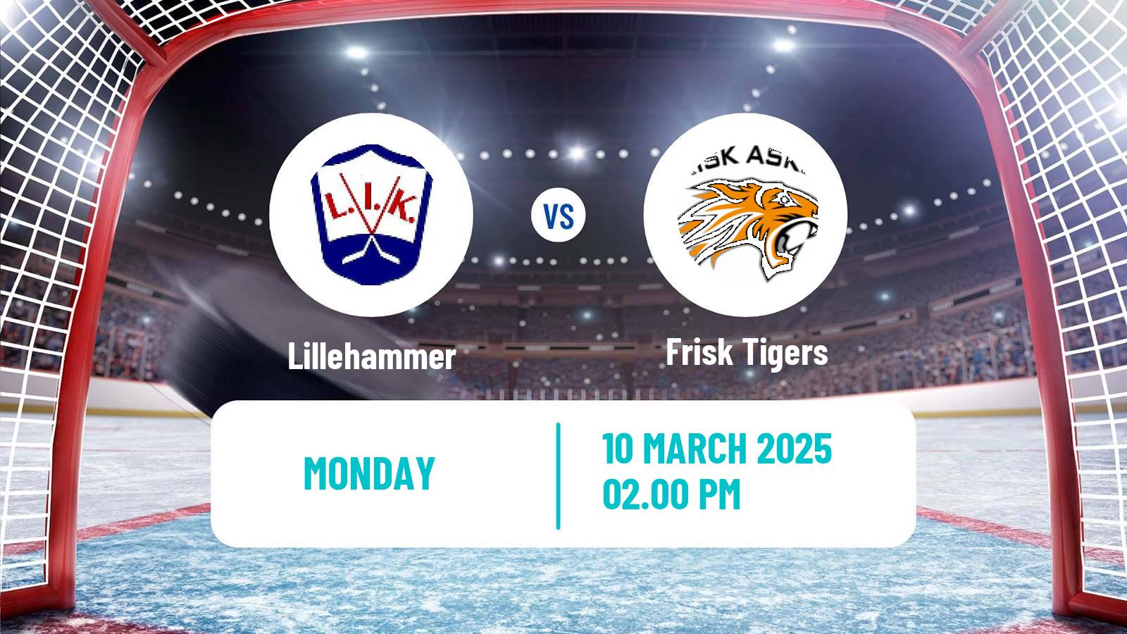 Hockey Norwegian Ligaen Hockey Lillehammer - Frisk Tigers