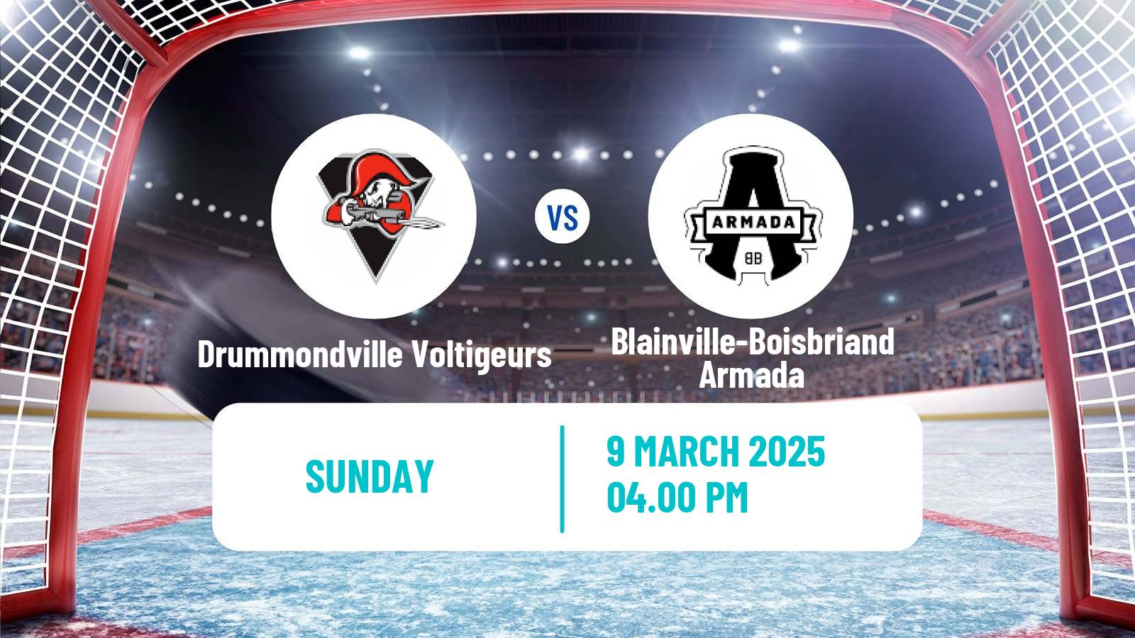 Hockey QMJHL Drummondville Voltigeurs - Blainville-Boisbriand Armada