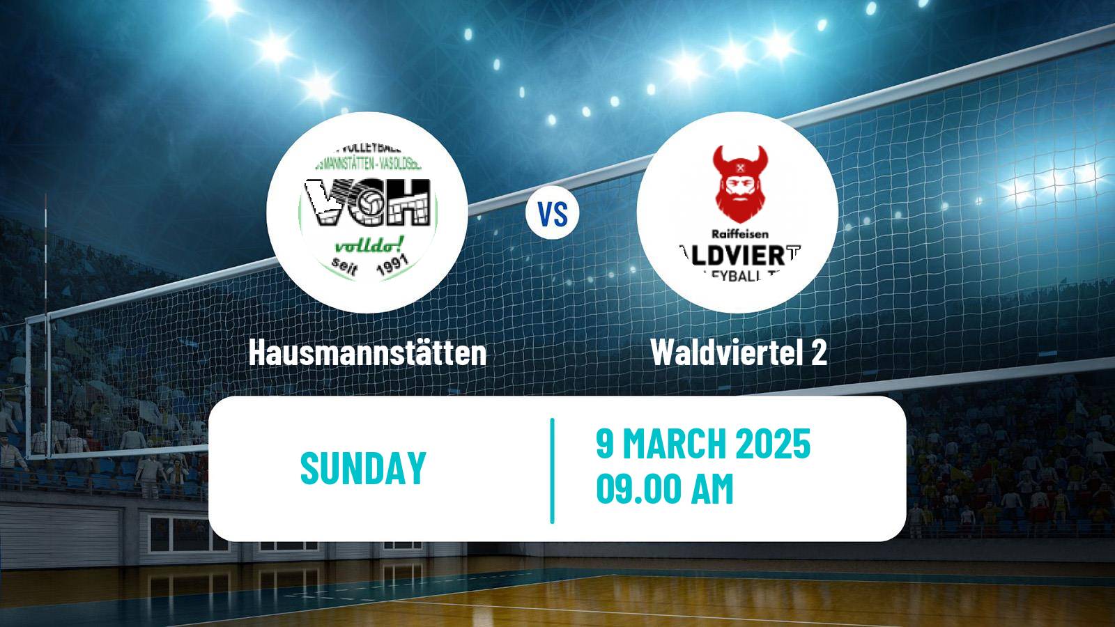 Volleyball Austrian 2 Bundesliga Volleyball Hausmannstätten - Waldviertel 2