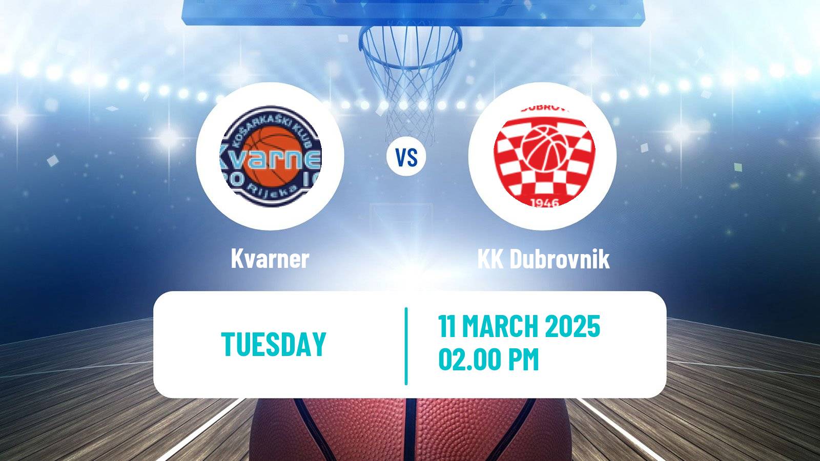Basketball Croatian Premijer Liga Basketball Kvarner - Dubrovnik