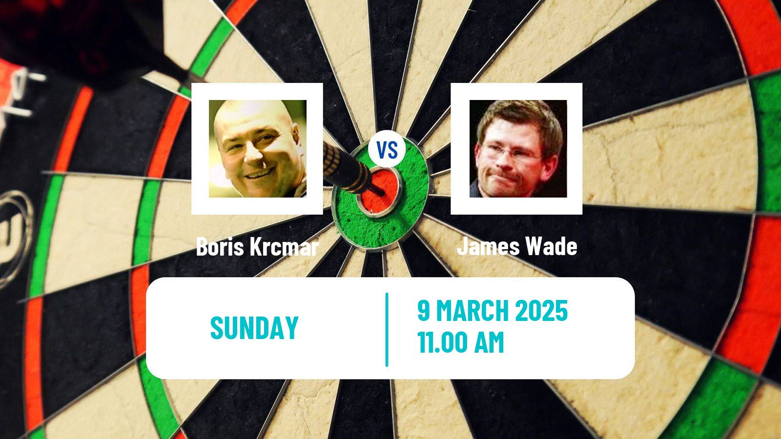 Darts European Tour 1 Boris Krcmar - James Wade