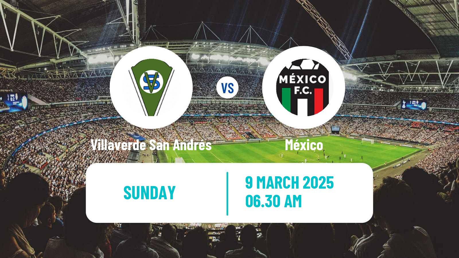 Soccer Spanish Tercera RFEF - Group 7 Villaverde San Andrés - México