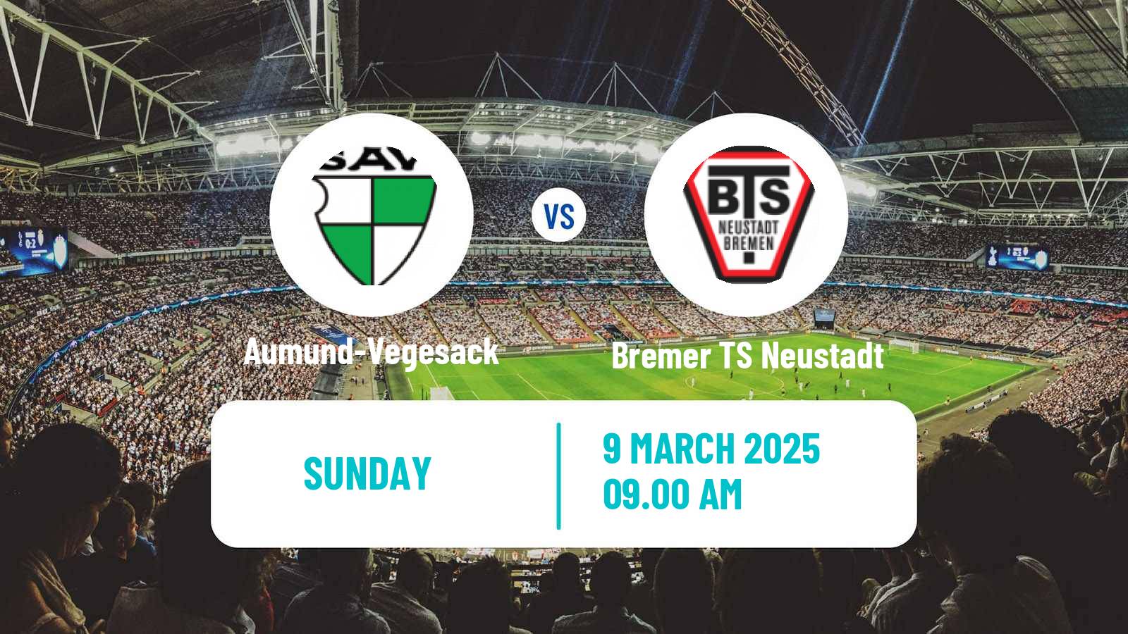 Soccer German Oberliga Bremen Aumund-Vegesack - Bremer TS Neustadt