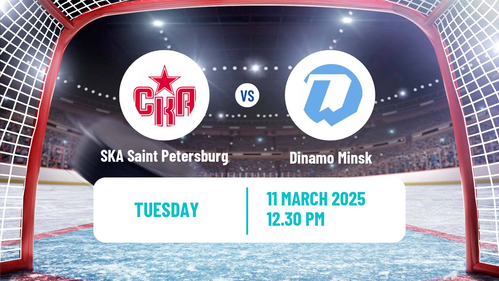 Hockey KHL SKA Saint Petersburg - Dinamo Minsk