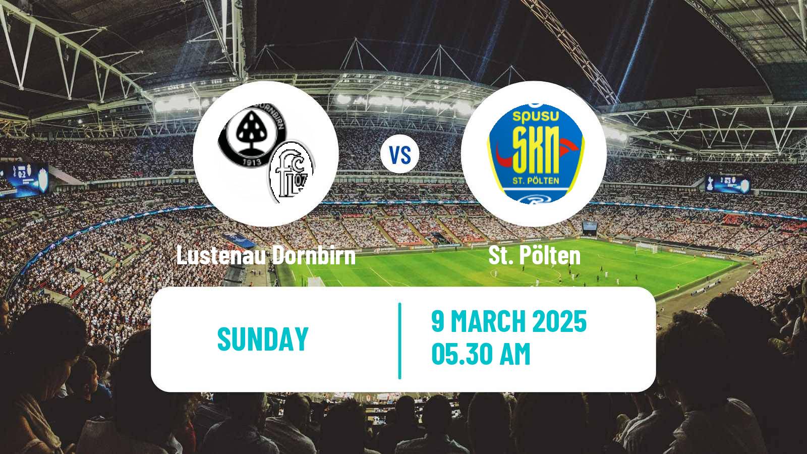 Soccer Austrian Bundesliga Women Lustenau Dornbirn - St. Pölten
