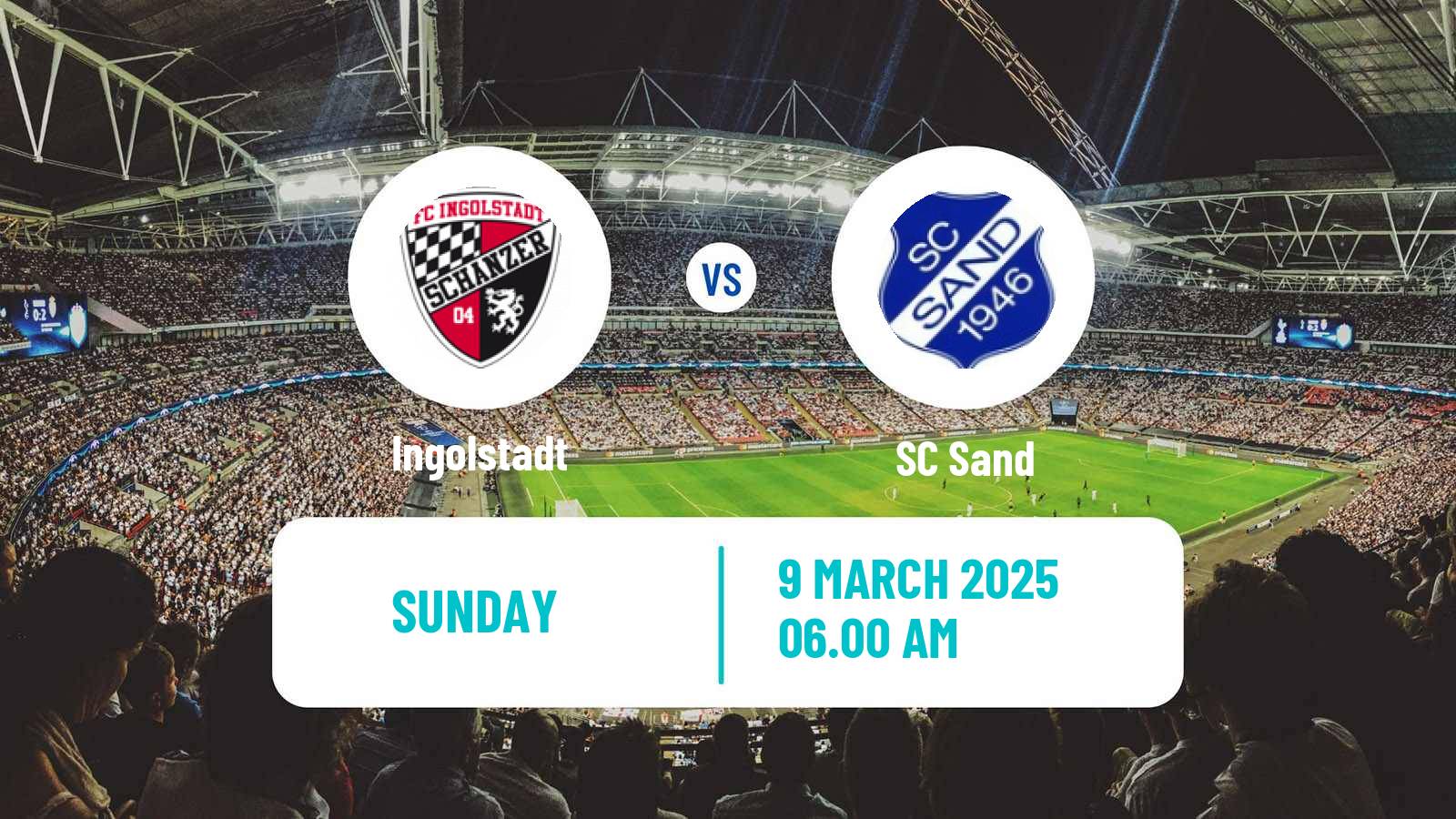 Soccer German 2 Bundesliga Women Ingolstadt - Sand
