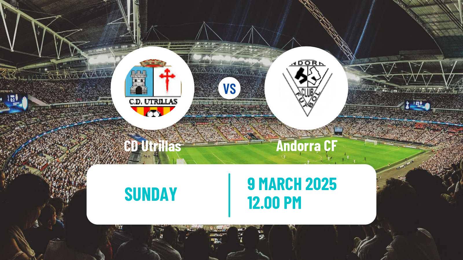 Football Spanish Tercera RFEF - Group 17 Utrillas - Andorra CF