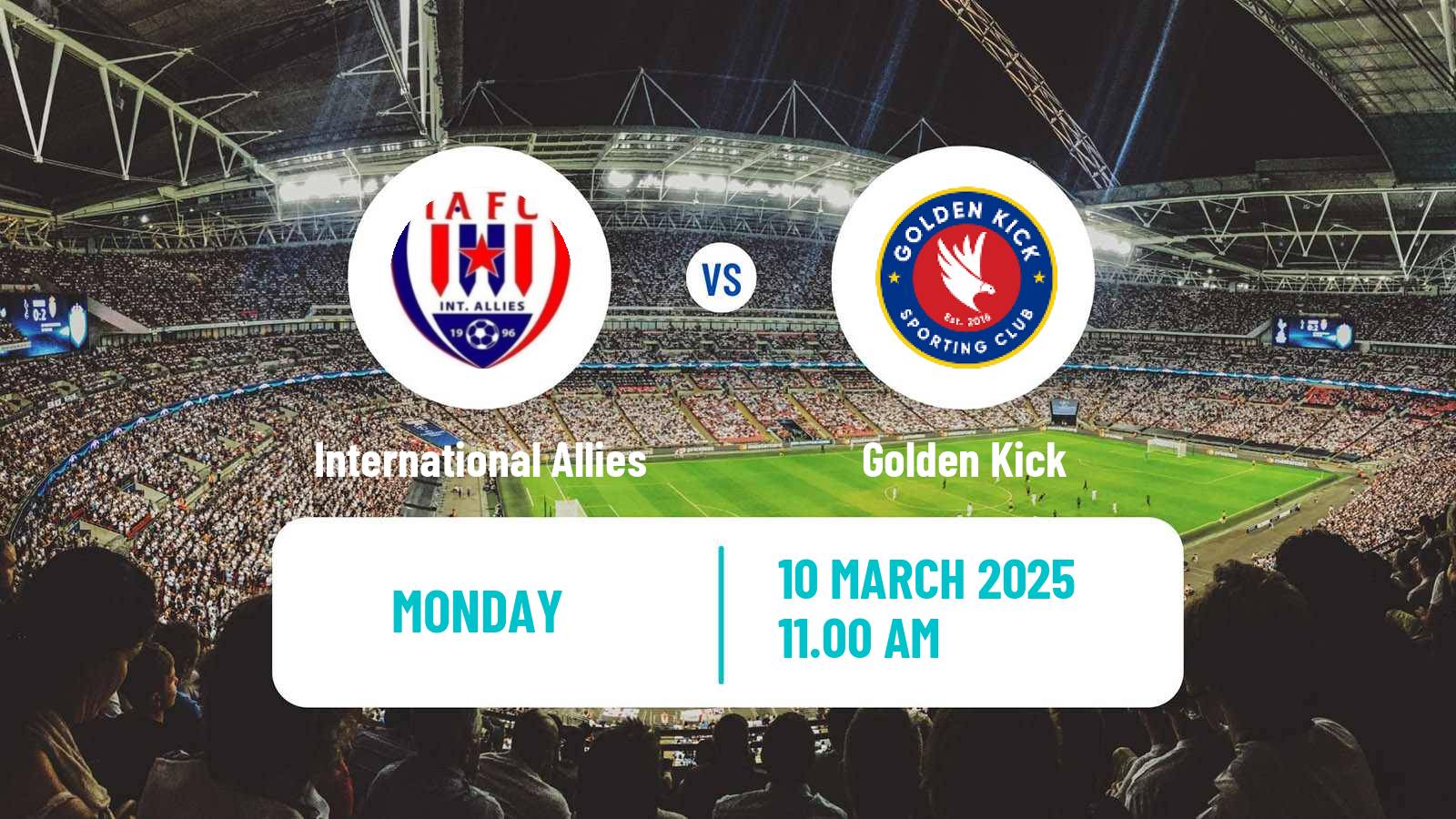 Soccer Ghanaian Division One League International Allies - Golden Kick