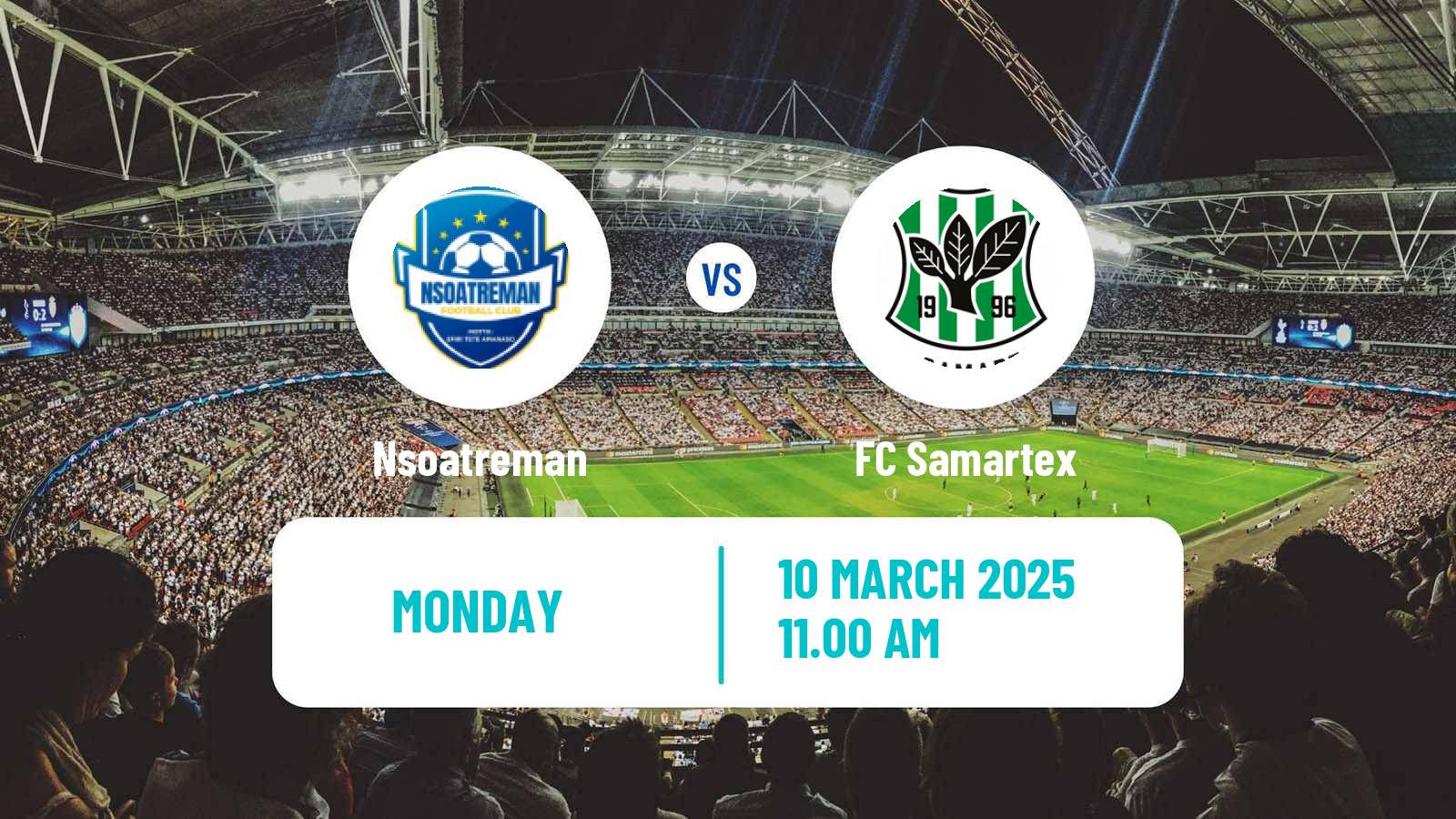 Soccer Ghanaian Premier League Nsoatreman - Samartex