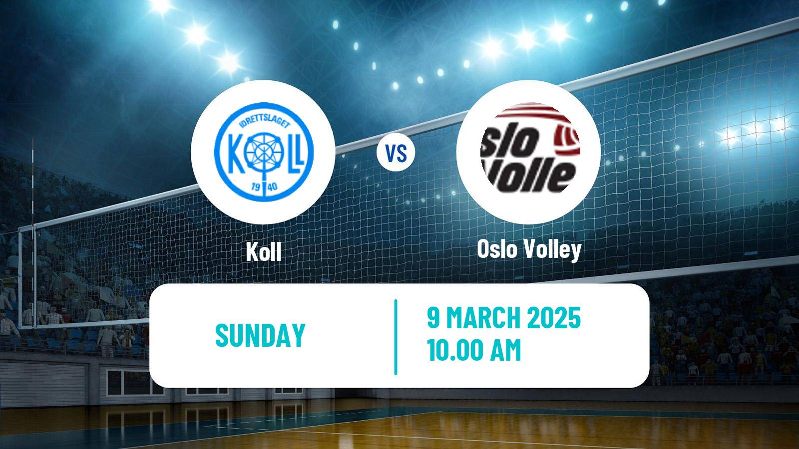 Volleyball Norwegian Eliteserien Volleyball Women Koll - Oslo
