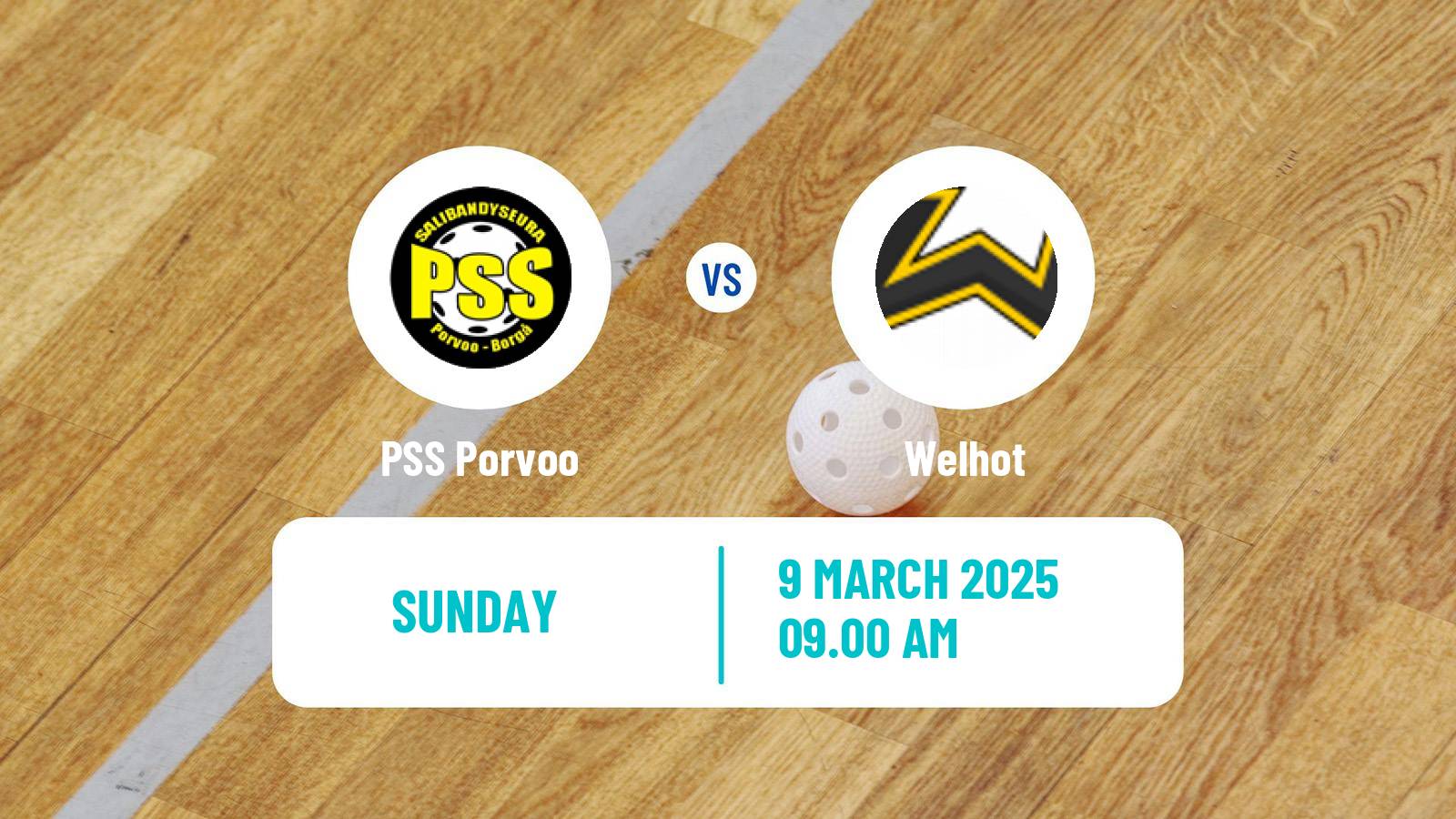Floorball Finnish F-Liiga Women PSS Porvoo - Welhot