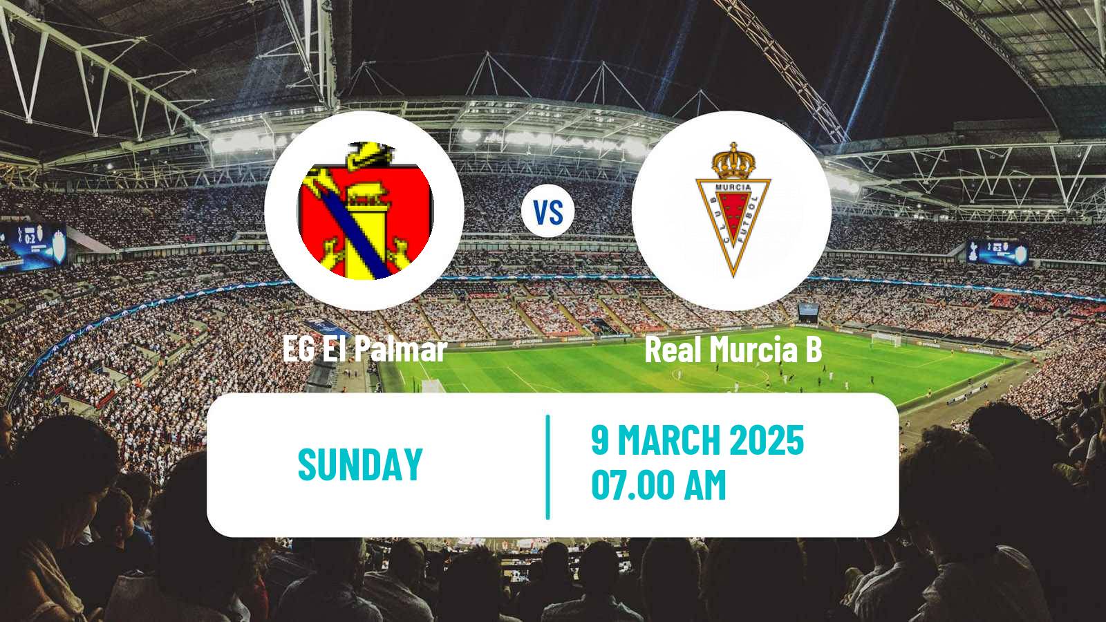 Soccer Spanish Tercera RFEF - Group 13 El Palmar - Real Murcia B