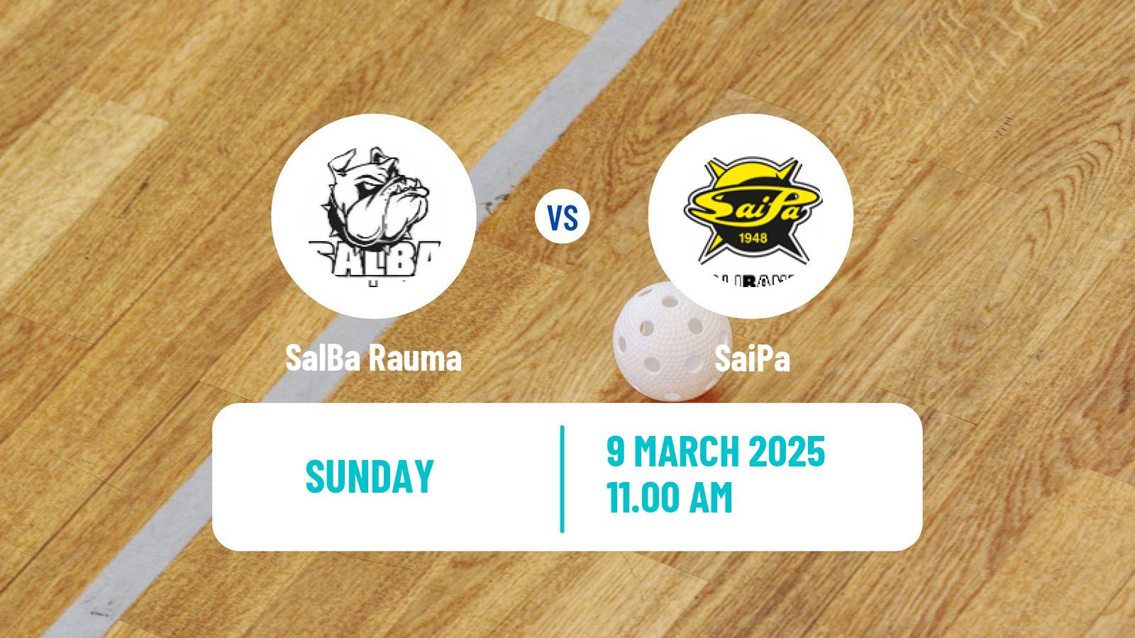 Floorball Finnish Divari SalBa Rauma - SaiPa