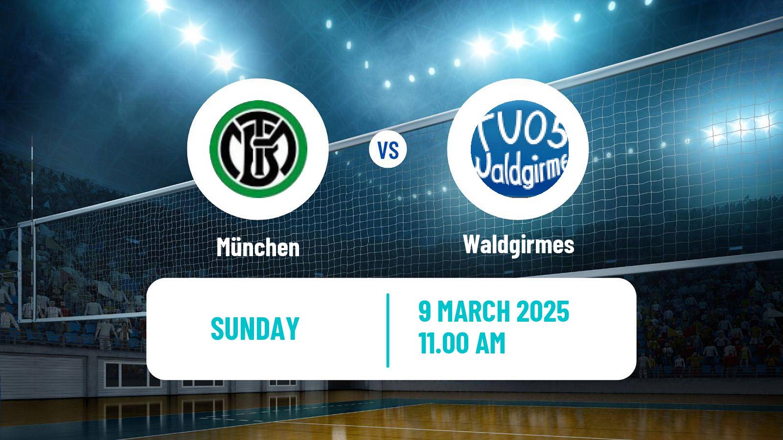 Volleyball German 2 Bundesliga South Volleyball Women München - Waldgirmes