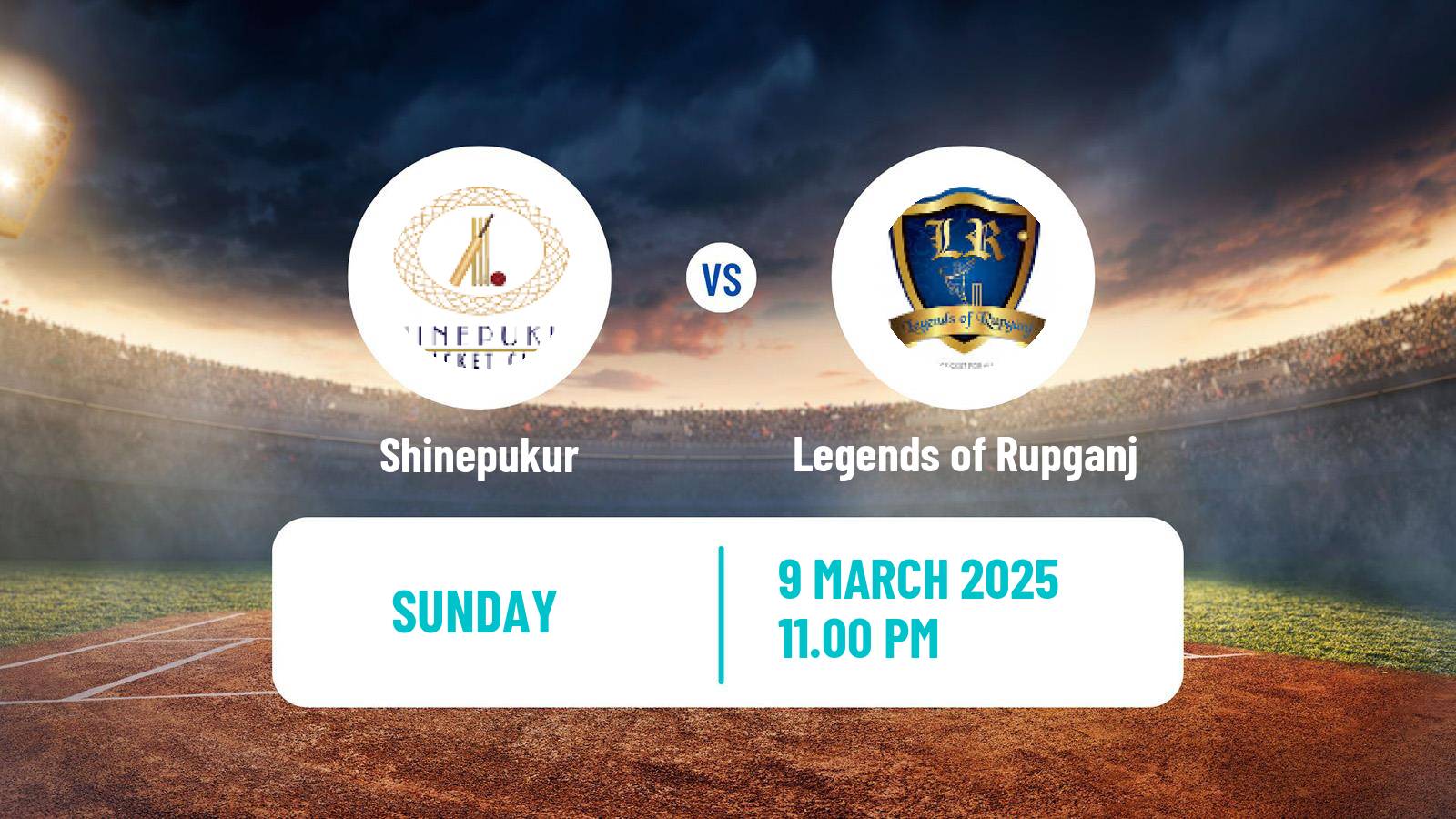 Cricket Bangladesh Dhaka Premier League Shinepukur - Legends of Rupganj
