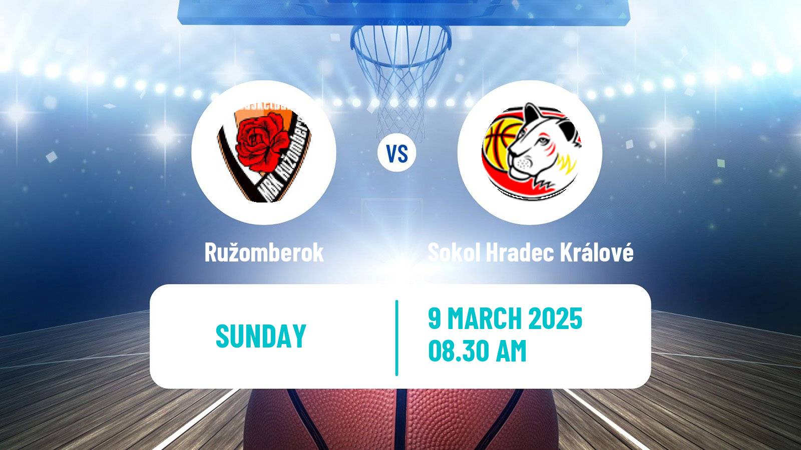 Basketball CEWL Women Ružomberok - Sokol Hradec Králové