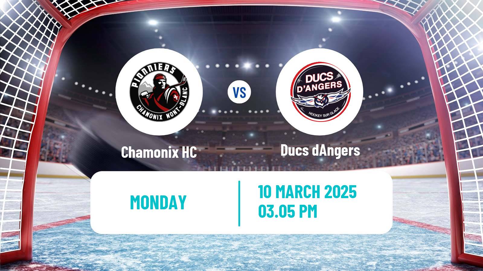 Hockey French Ligue Magnus Chamonix - Angers