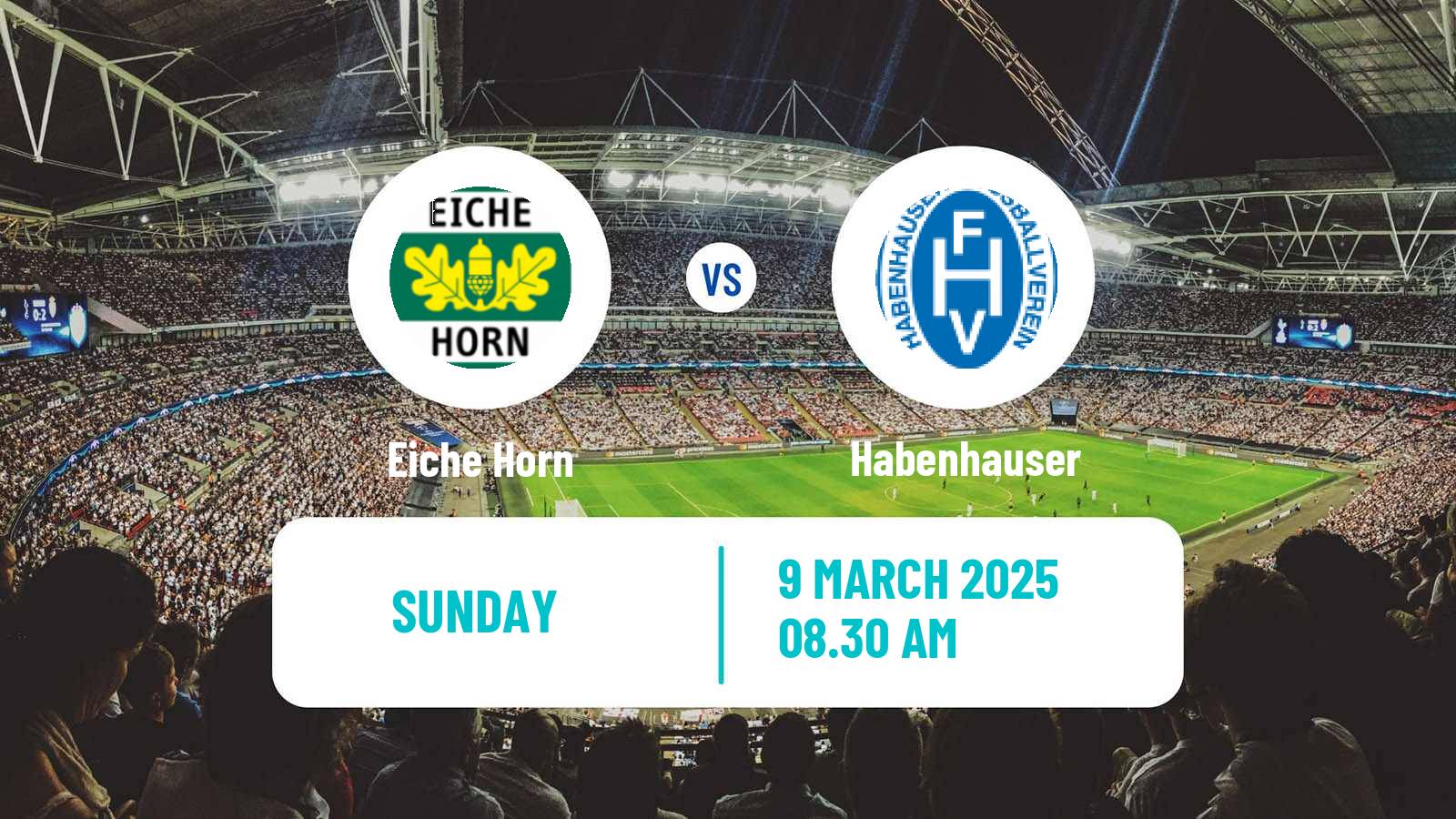 Soccer German Oberliga Bremen Eiche Horn - Habenhauser