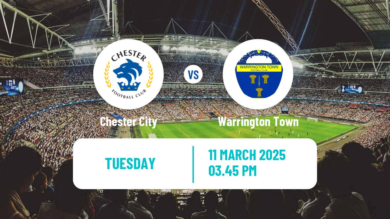 Soccer English National League North Chester - Warrington Town
