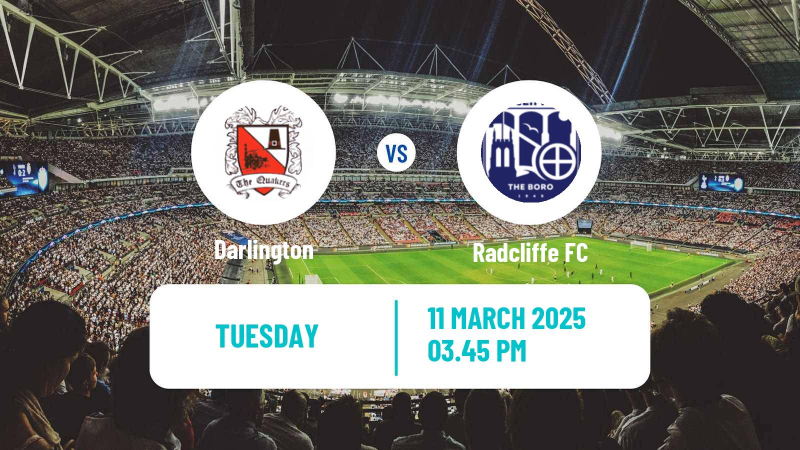 Soccer English National League North Darlington - Radcliffe