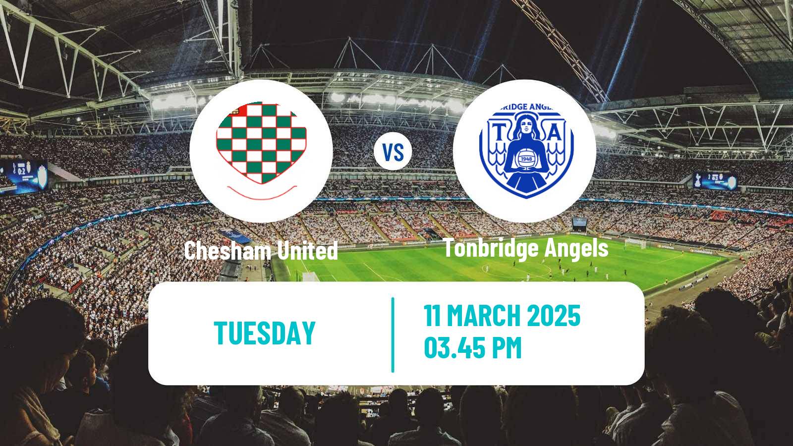 Soccer English National League South Chesham United - Tonbridge Angels
