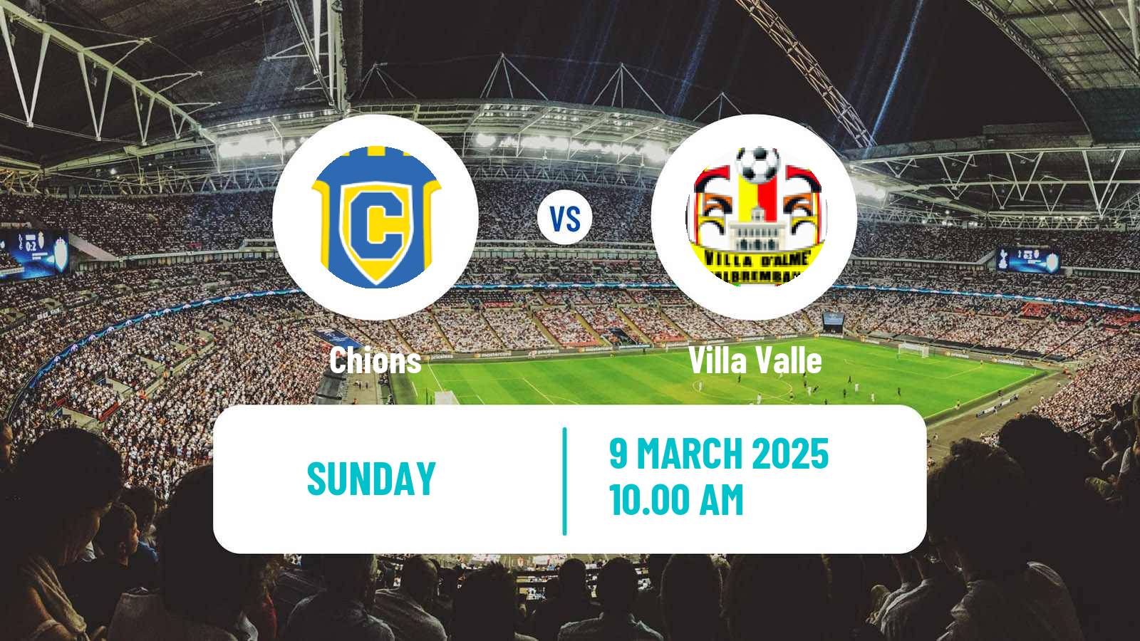 Soccer Italian Serie D - Group C Chions - Villa Valle
