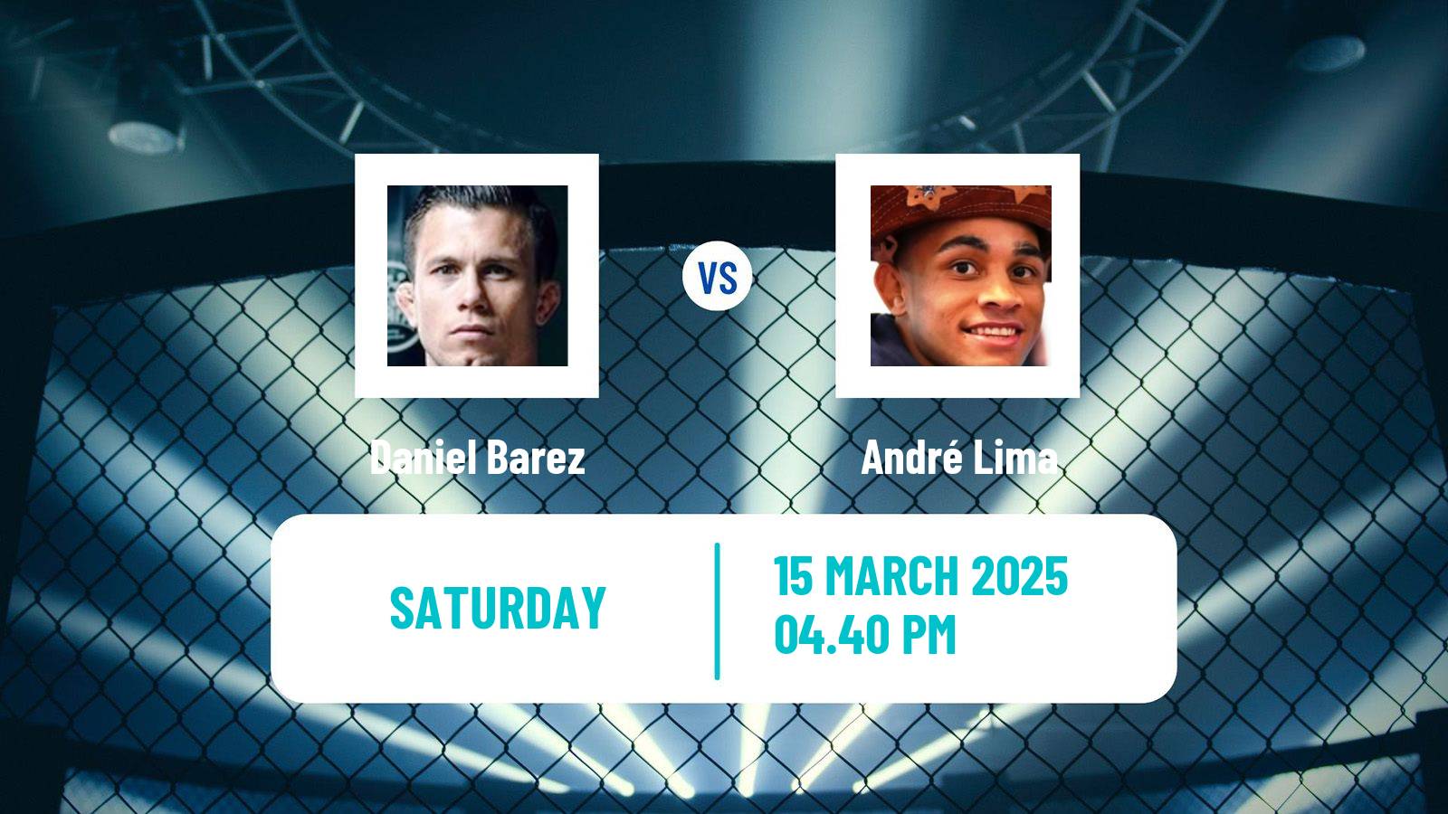 MMA Flyweight UFC Men Daniel Barez - André Lima