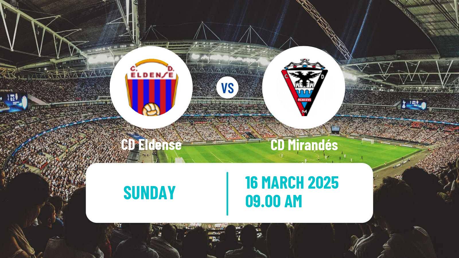 Soccer Spanish LaLiga2 Eldense - Mirandés