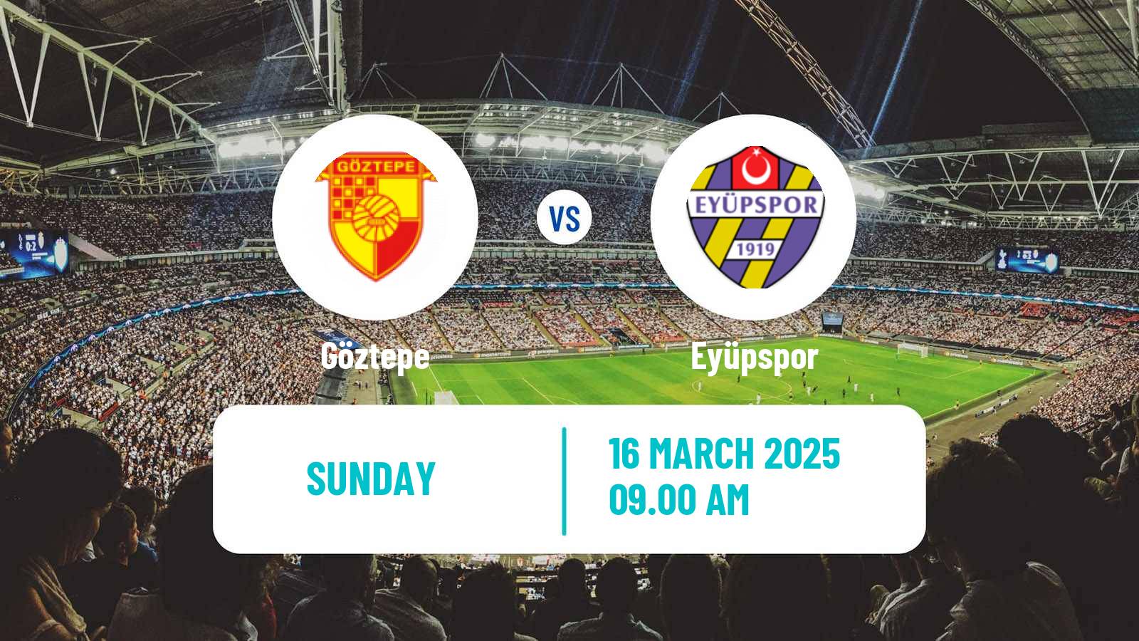 Soccer Turkish Super League Göztepe - Eyüpspor