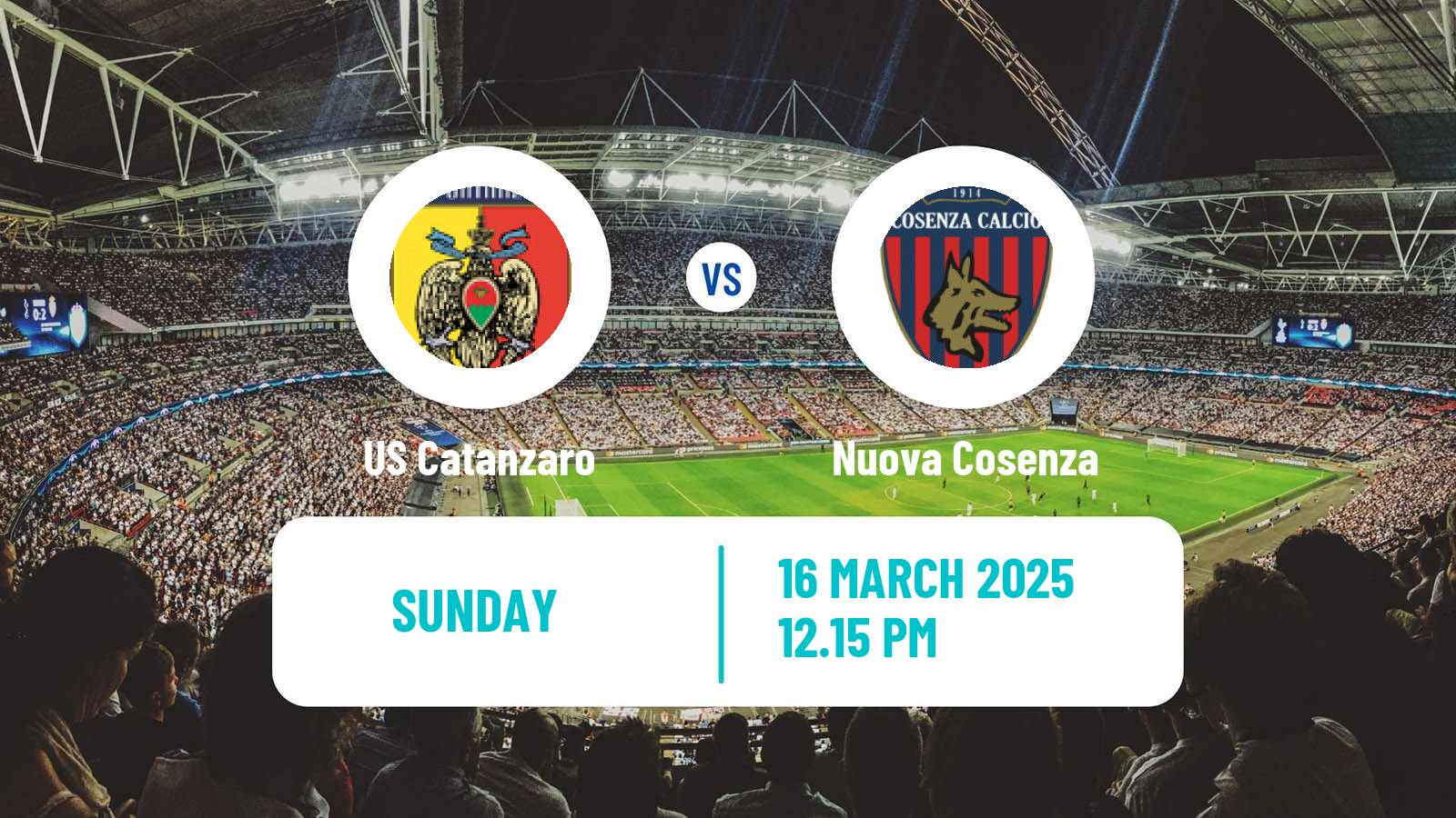 Football Italian Serie B Catanzaro - Nuova Cosenza