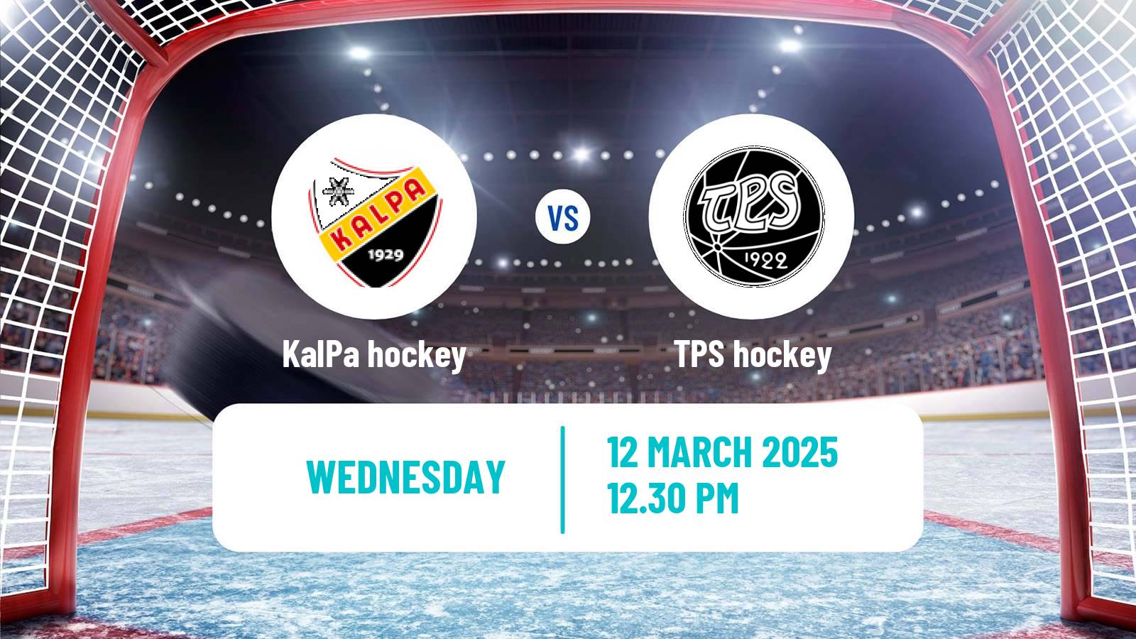 Hockey Finnish SM-liiga KalPa - TPS