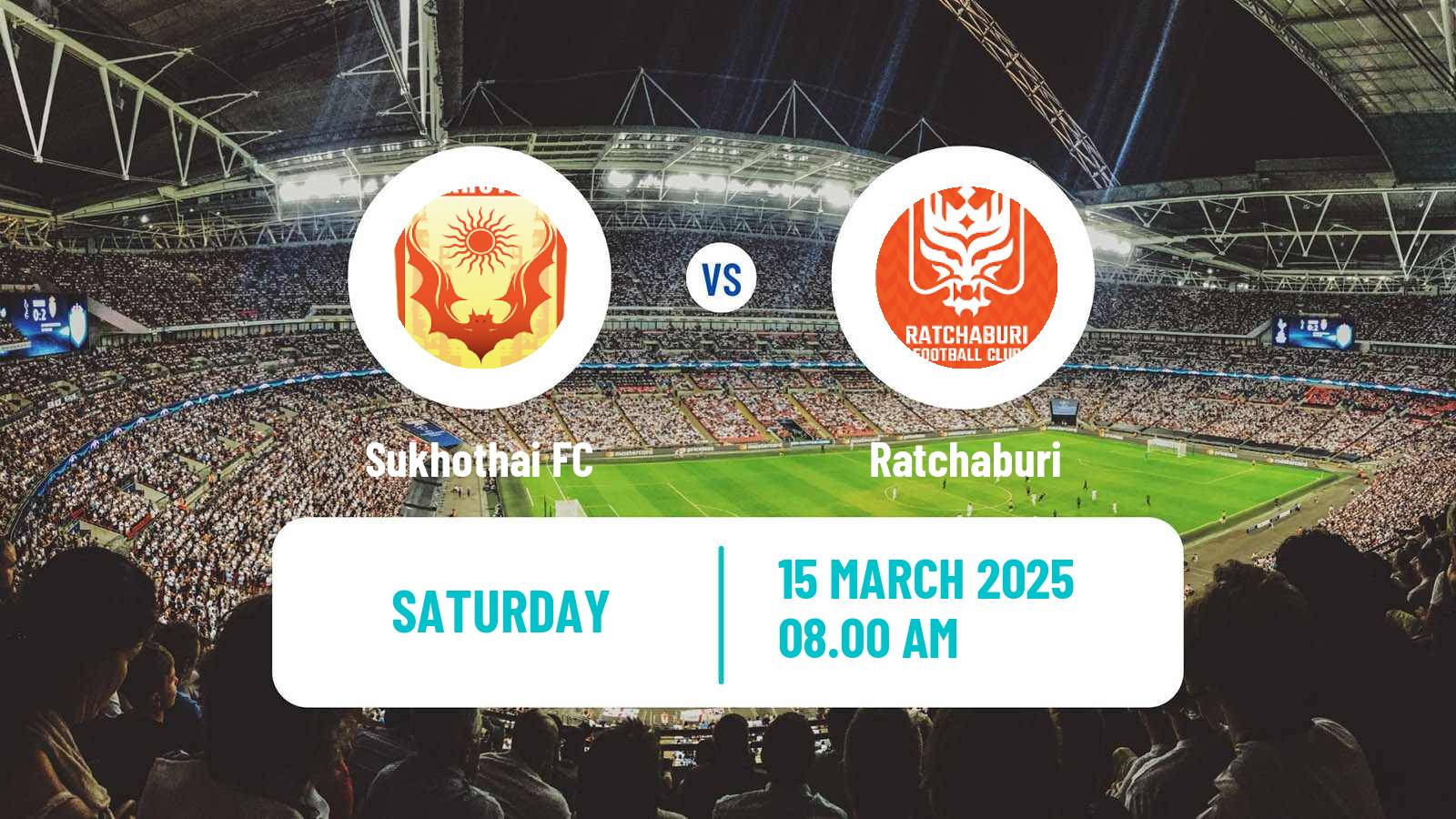 Soccer Thai League 1 Sukhothai - Ratchaburi