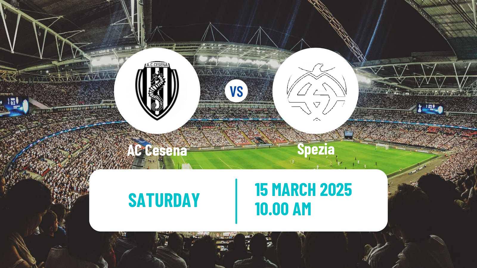 Soccer Italian Serie B Cesena - Spezia