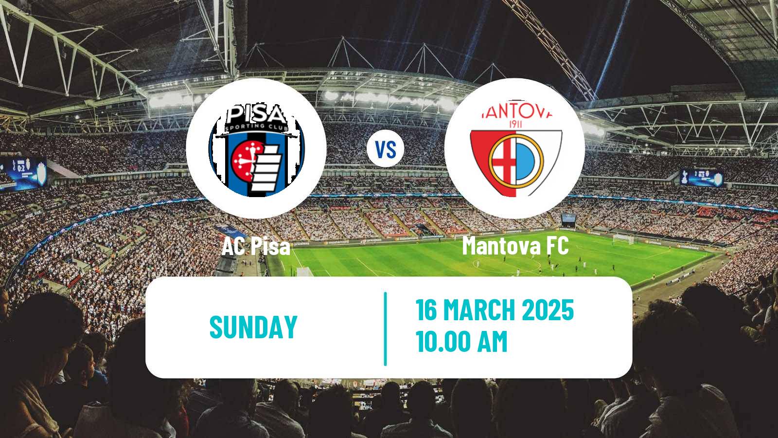 Soccer Italian Serie B Pisa - Mantova